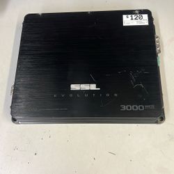 SSL Evolution 3000 Watts Car Amplifier (Model EV3000) 