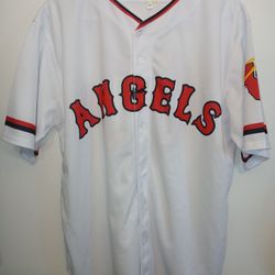 Vintage 1960s Replica Los Angeles Angels Dean Chance Home Jersey