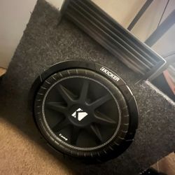 12” Kicker Subwoofer Setup 