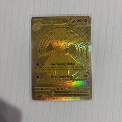 Mega Gardevoir Ex #187 Hyper Rare Gold NM