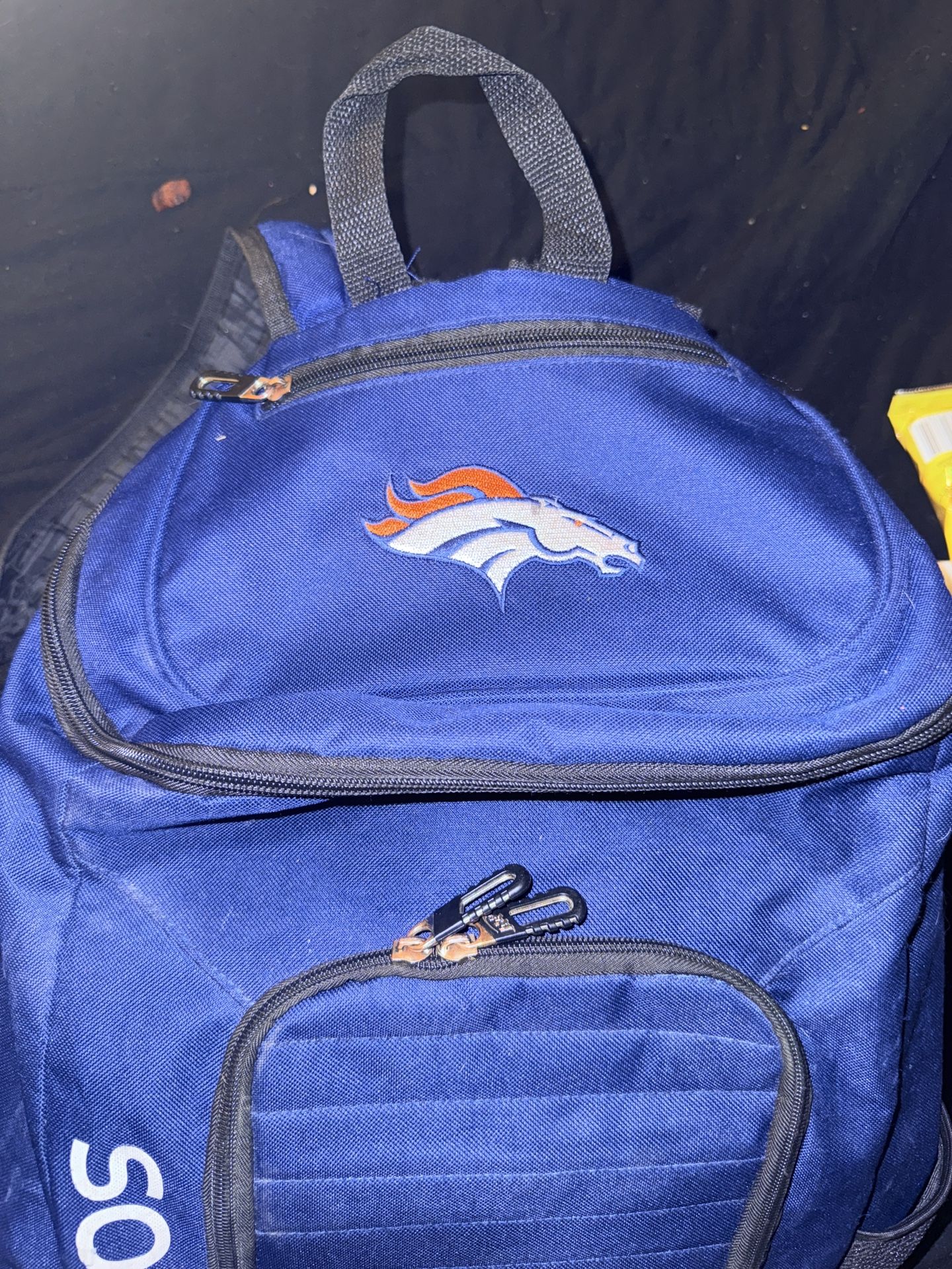 Officially Licensed NFL Denver Broncos "Topliner" Backpack,