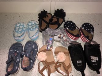 Baby Girl shoes 6-12 mo size