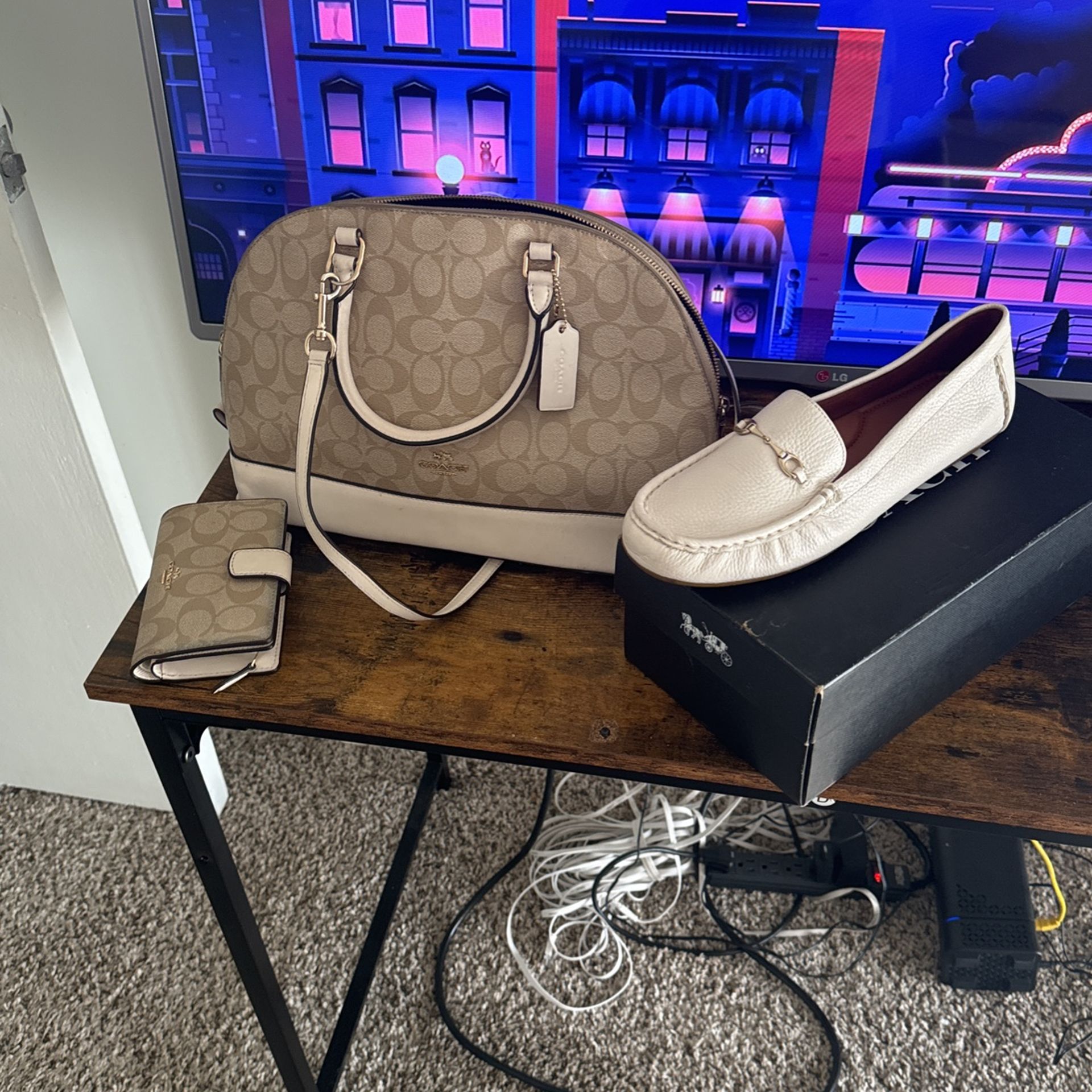 Coach Shoes And Wallet