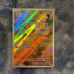 Pokémon Ralts Secret Rare Full Art Perfect condition