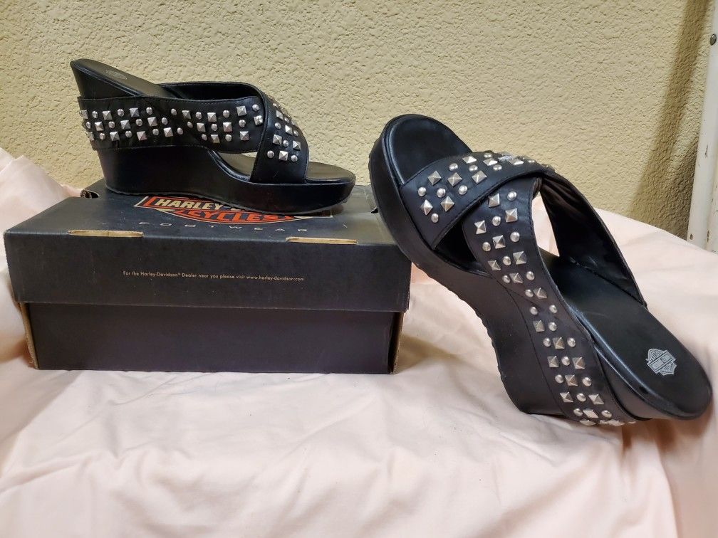 Harley Davidson wedges