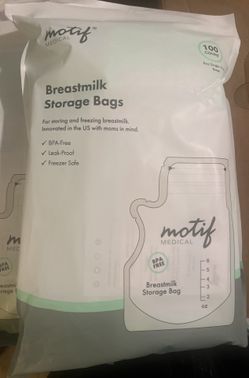 Motif Milk Storage Bags 