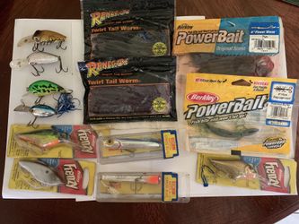 PowerBait Berkeley Frenzy Storm Rattlin’ Chug Bug Twirl Tail Worm
