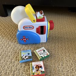Little tikes story dream machine with stories books/ toddler toys/ book audio play