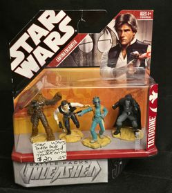 Star Wars 2007 Battle Packs Unleashed Cantina Encounter Trouble on Tatooine