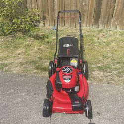 Craftsman Lawn Mower Self Propelled With Bag 