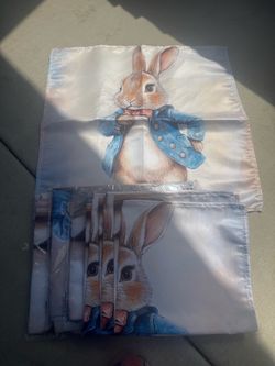7 Rabbit Design cloth napkins