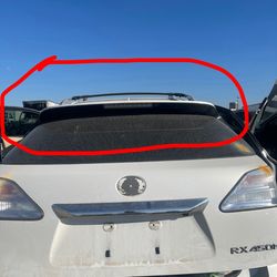 2010-2011 LEXUS RX350 RX450H RX REAR TAIL GATE LID UPPER TOP SPOILER OEM