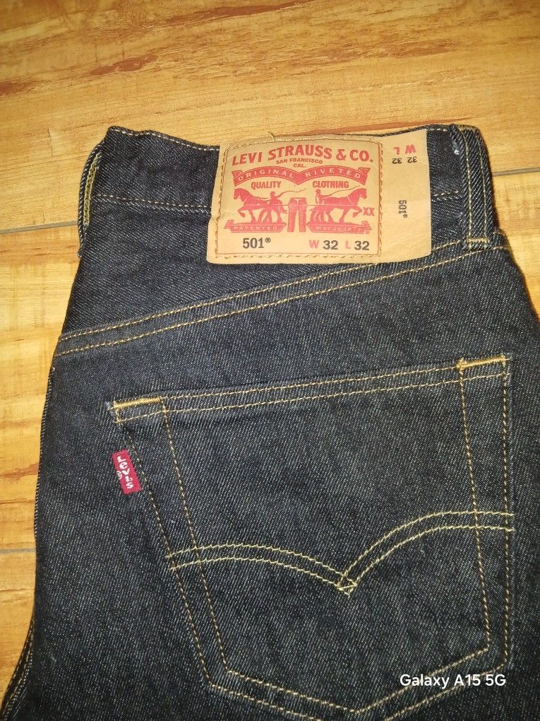 501 Levi's Charcoal 32x32