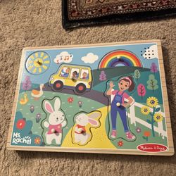 Melissa & Doug Ms. Rachel Wooden Puzzle