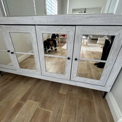 Grey Console Table
