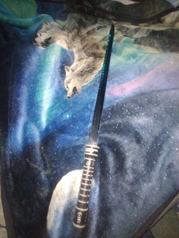 replica titanium sword from the movie blade.  