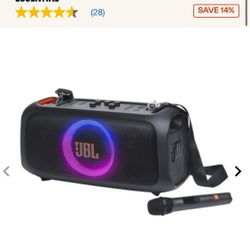 Brand new In Box Jbl Partybox Essential On The Go With Microphone