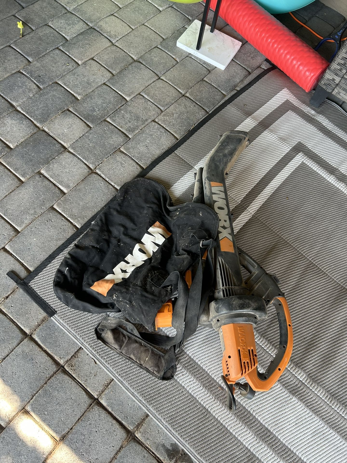 WORX 12 Amp Trivac 3-in-1 Electric Leaf Blower/Mulcher/Vacuum