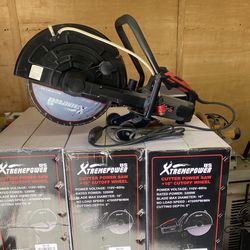 Concrete cutting saw