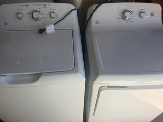 GE washer and electric dryer
