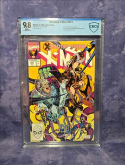 Uncanny X-Men #271, 1990 CBCS 9.8 WP X-Tinction Agenda
