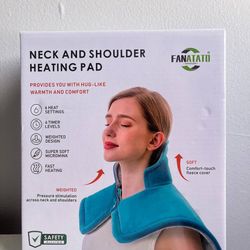 Weighted Neck & Shoulder Heating Pad – New, Never Used 