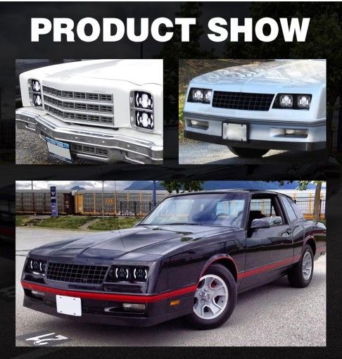 4x6 Inch LED Headlights Brand New 2 Lights