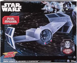 Star Wars Air Hogs Remote Control Darth Vader TIE Advanced X1 Starfighter