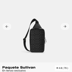 Bolsa Coach De Hombre 