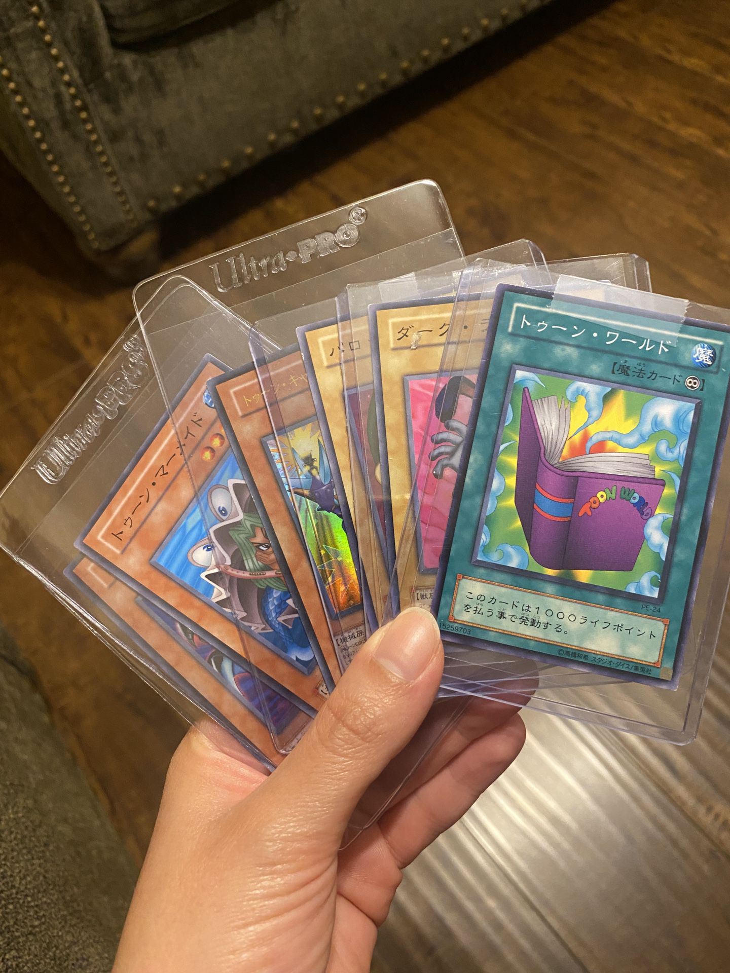 Yu-Gi-Oh! Japanese Cards Toon World Lot Of 6
