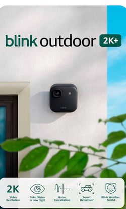 Blink outdoor 2k+ camera