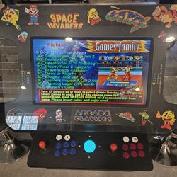4 Player Cocktail Arcade Machine - 3500 Classic Games - 26.5 inch Screen with Trackball.