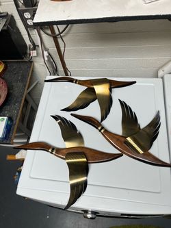 MCM Ducks or Geese Wall Art