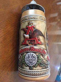 Anheuser-Busch large beer stein A series