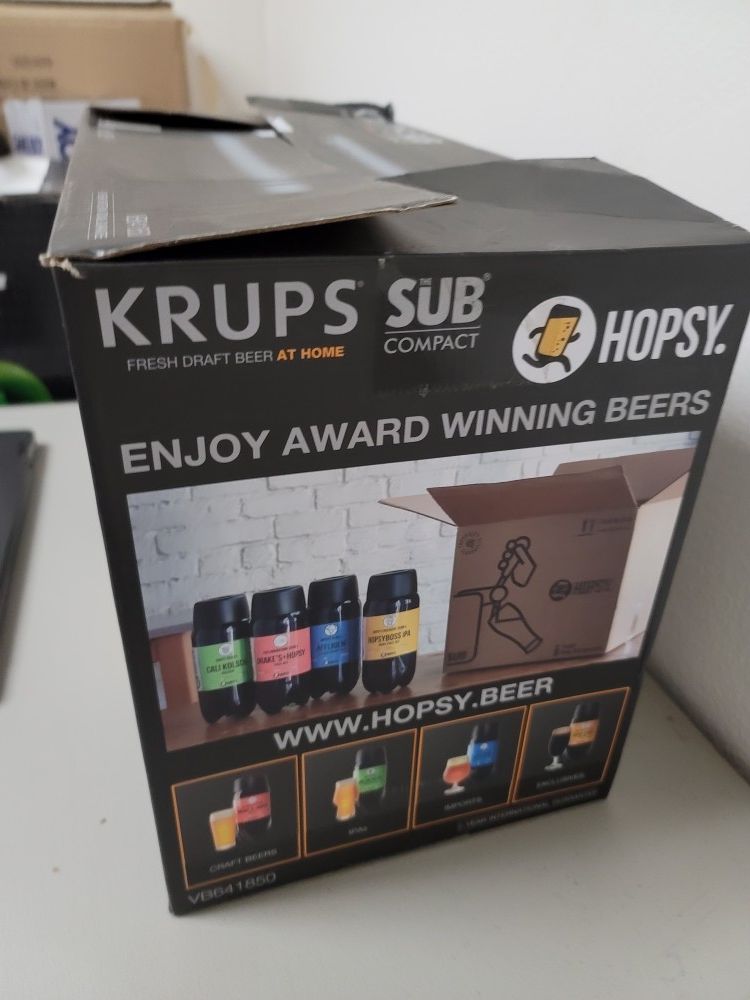 Hopsy Krups Sub Draft Beer Dispenser for Sale in Santa Ana, CA OfferUp