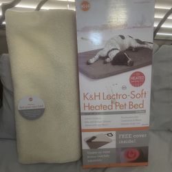 Lectro Soft Electric Heated Pet Bed Large 25"x36" Dog Indoor Outdoor