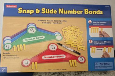 Lakeshore Learning Snap & Slide Number Bonds DD267