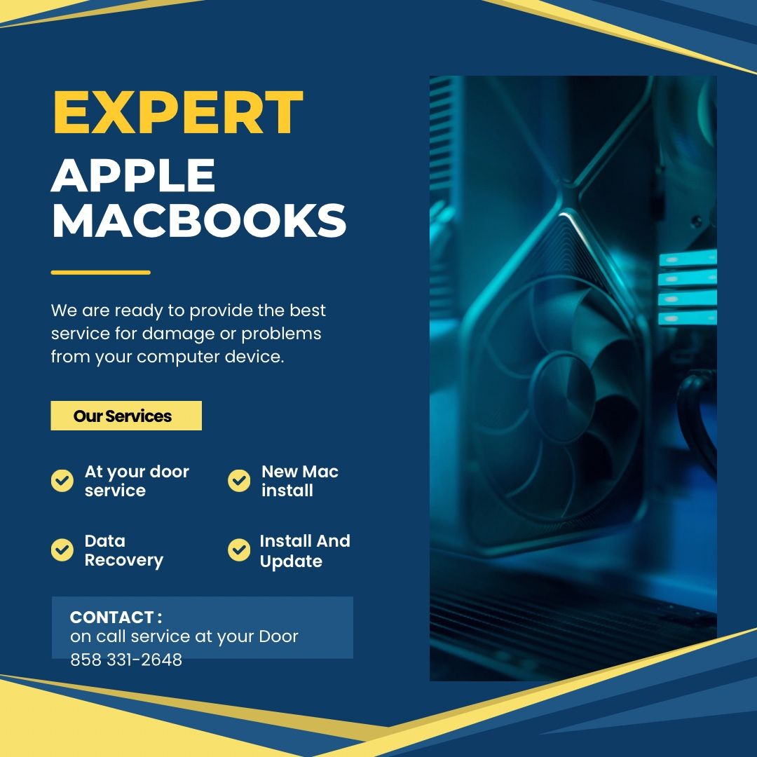 All Apple MacBook Installations And Software Fix at Your Door