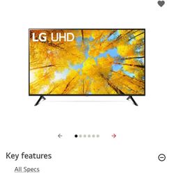 Lg 50" Smart 4k Tv