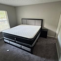 GRAY QUEEN BEDROOM SET $645! KING $699!!