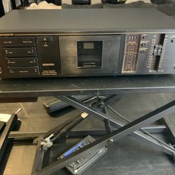 Vintage Japan Nakamichi BX-100 2 Head Cassette Tape Deck Player - POWERS ON