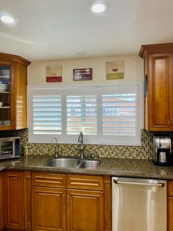 Shutters- Custom, Wood, Window Treatments, Window Coverings, Plantation, Shutter Blinds, Interior, Persianas De Madera, FREE ESTIMATES (PHONE/IN-HOME)