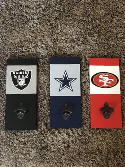 Hand painted bottle openers