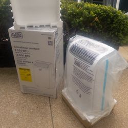 BLACK+DECKER 8,000 BTU 3-in-1 Portable Air Conditioner 