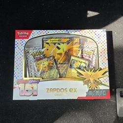 Pokemon 151 Zapdos Ex Collection Sealed