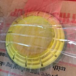 Vintage White Flyer Yellow Dome Clay Targets