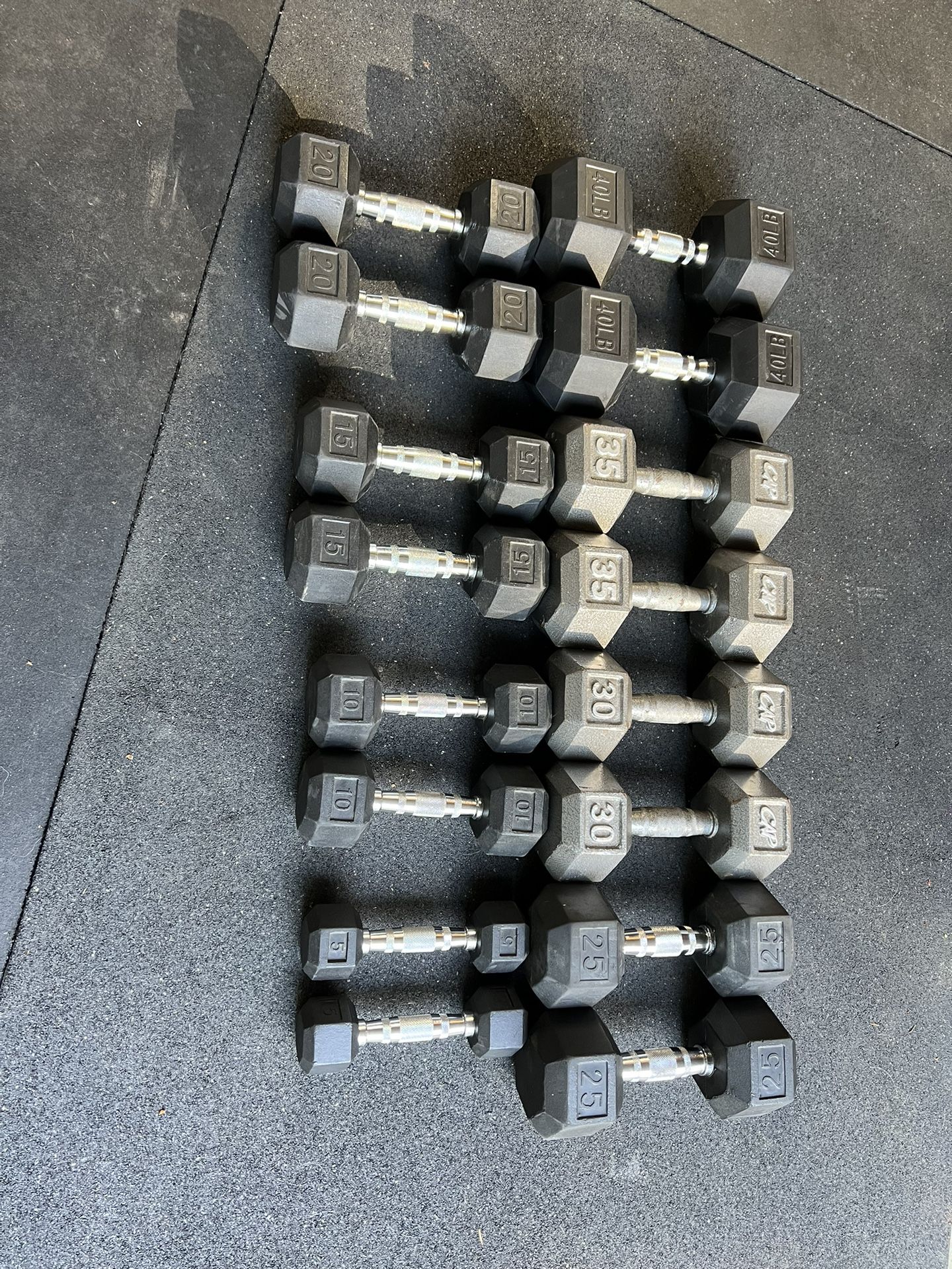 Dumbbell Set And Rack