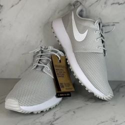 Nike Golf Shoes Mens Size 12 Roshe G Spikeless White/Gray Photon DV1202 009 NWT