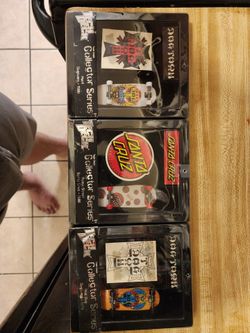 Tech Deck Collector Series Lot - Sealed 3-Pack (Dogtown & Santa Cruz)