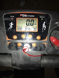 Fos fitness treadmill outlet